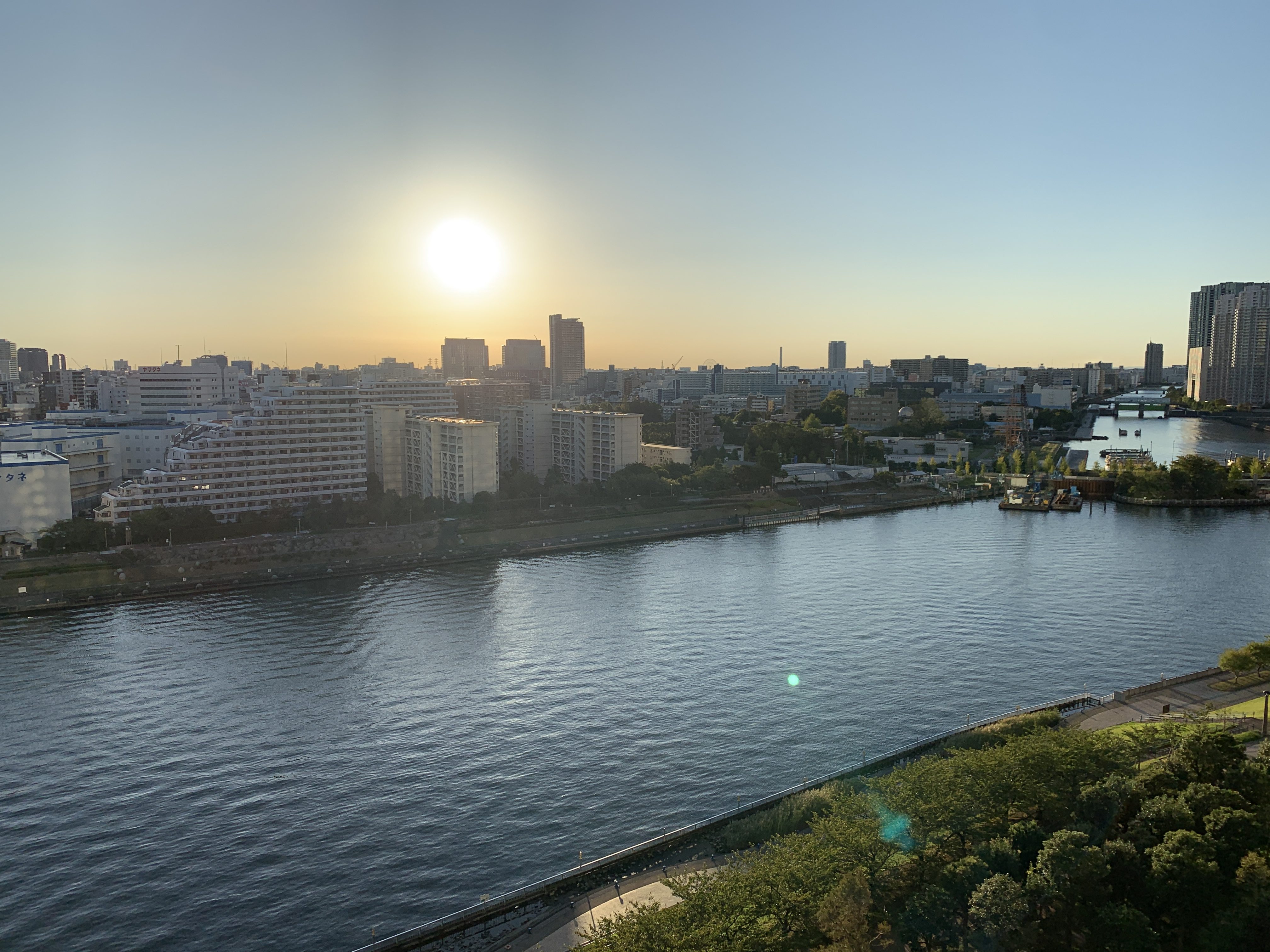 大きな大きなお日様☀️「余裕を持って」