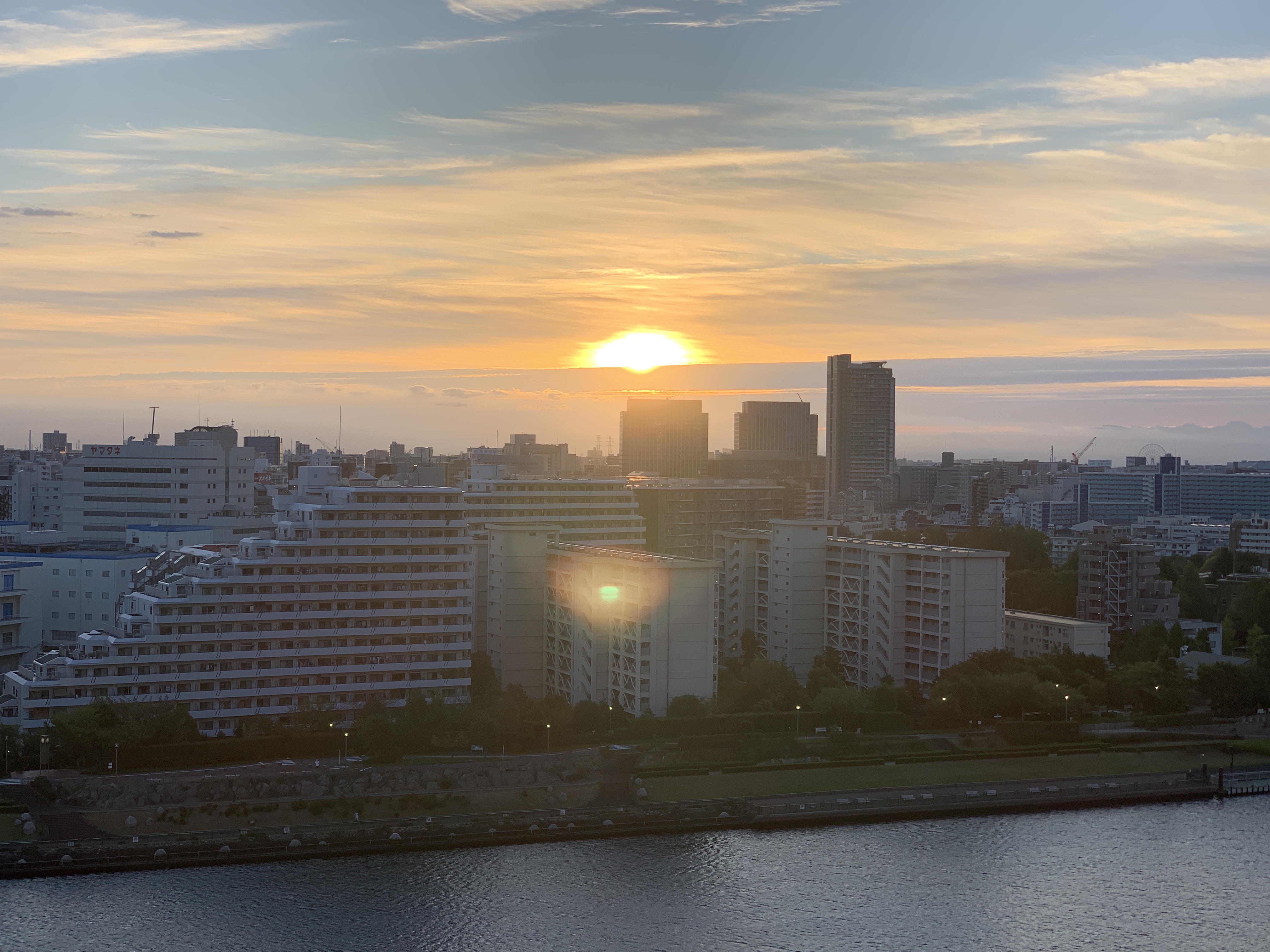 素敵な朝陽が☀️