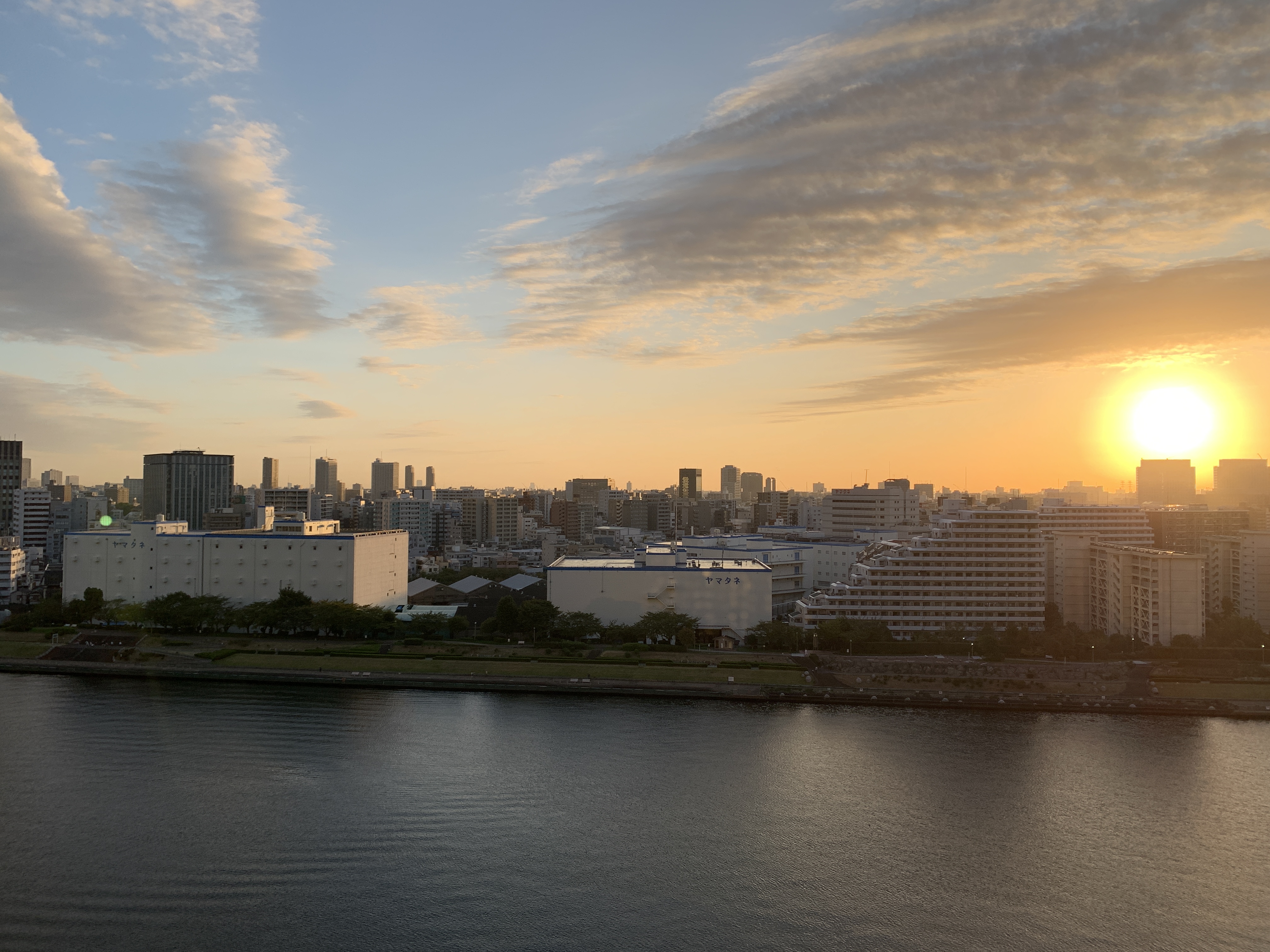 素敵な夜明け☀️「余裕」