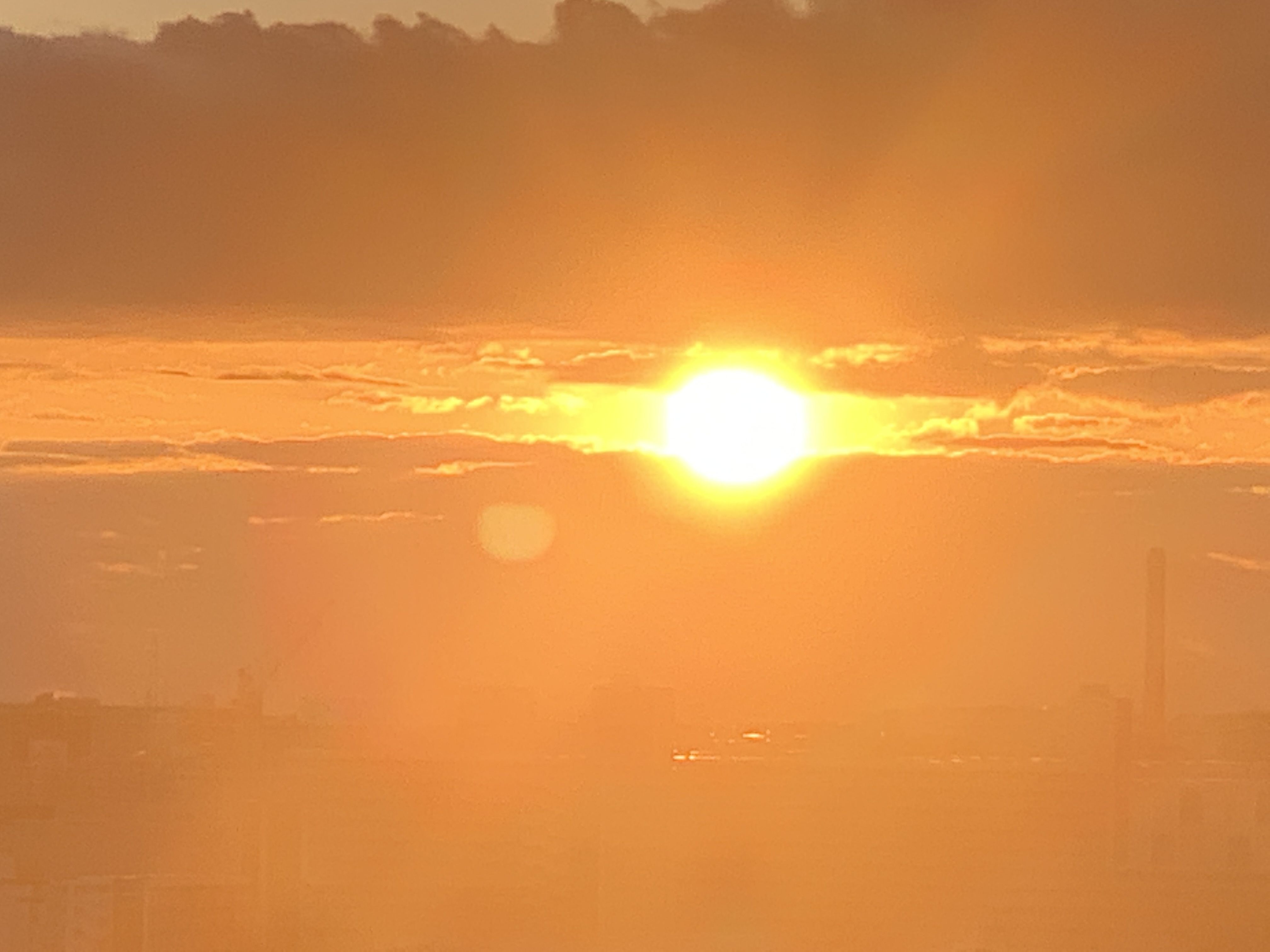 待ってました大きな太陽☀️