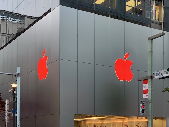 なんか楽しい銀座の Apple Store – Xmas Version🍎