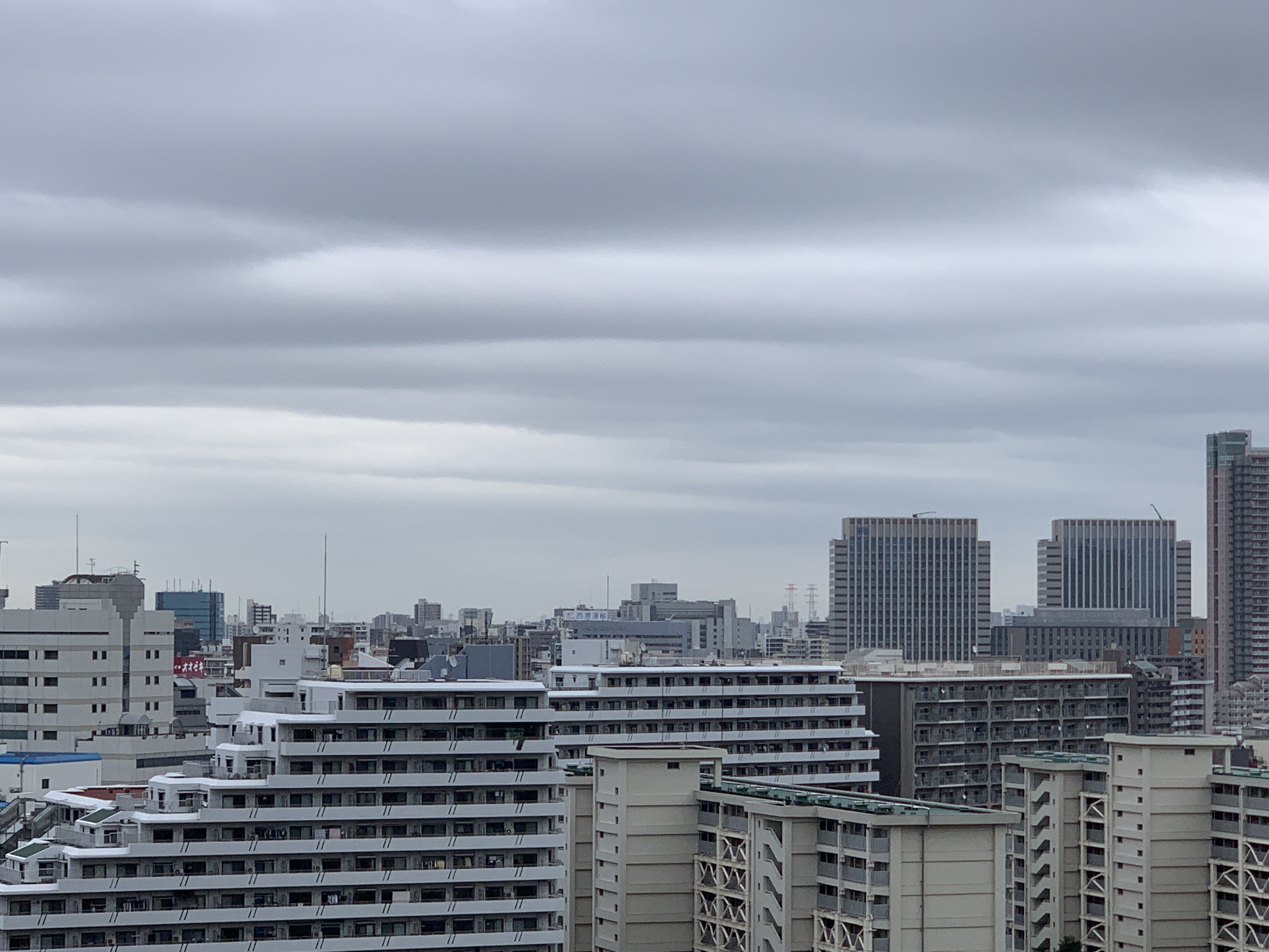 綿あめみたいな雲☁️「動いたら休む」