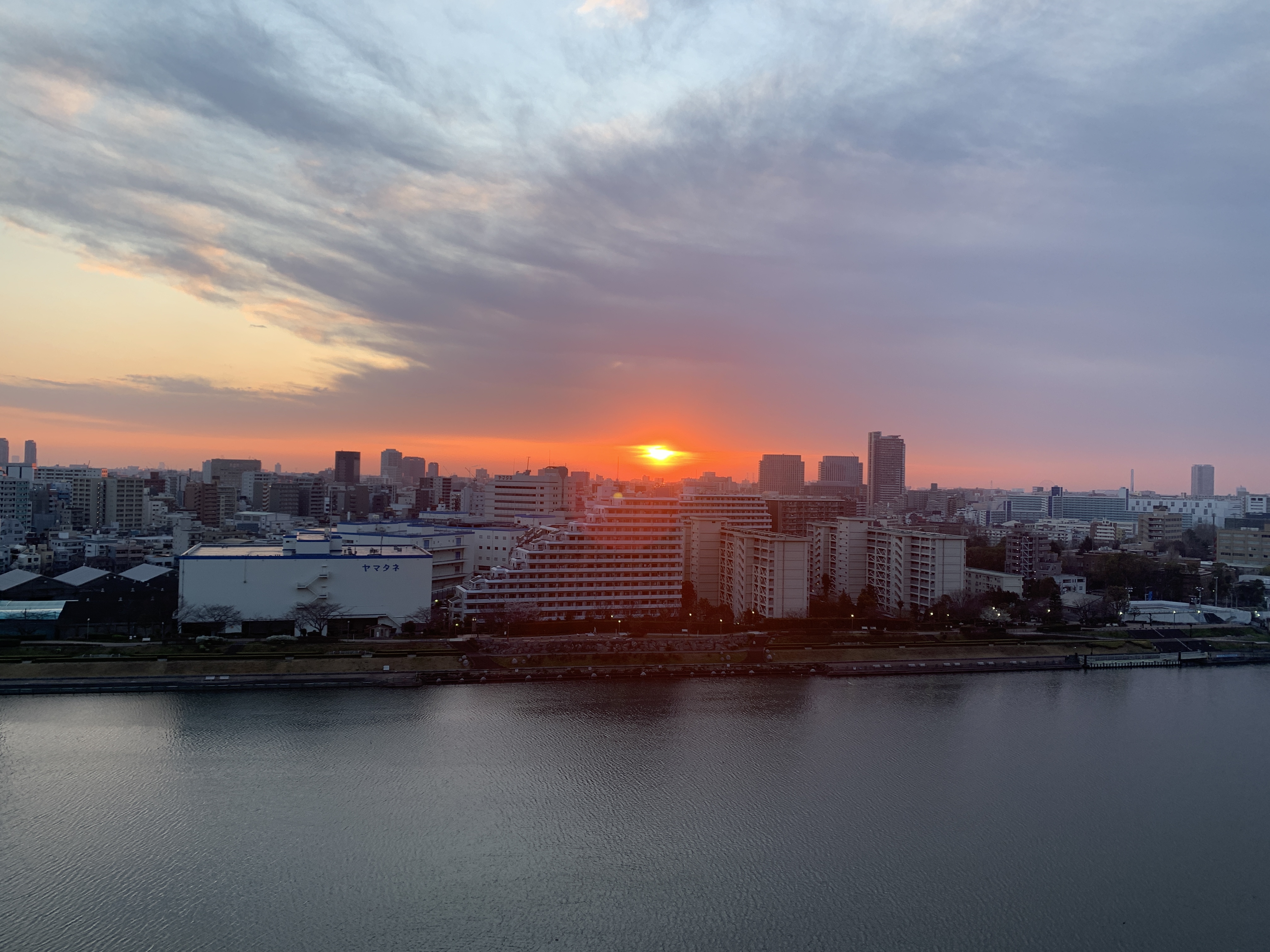 雲に隠れる前の瞬間「軌道修正」