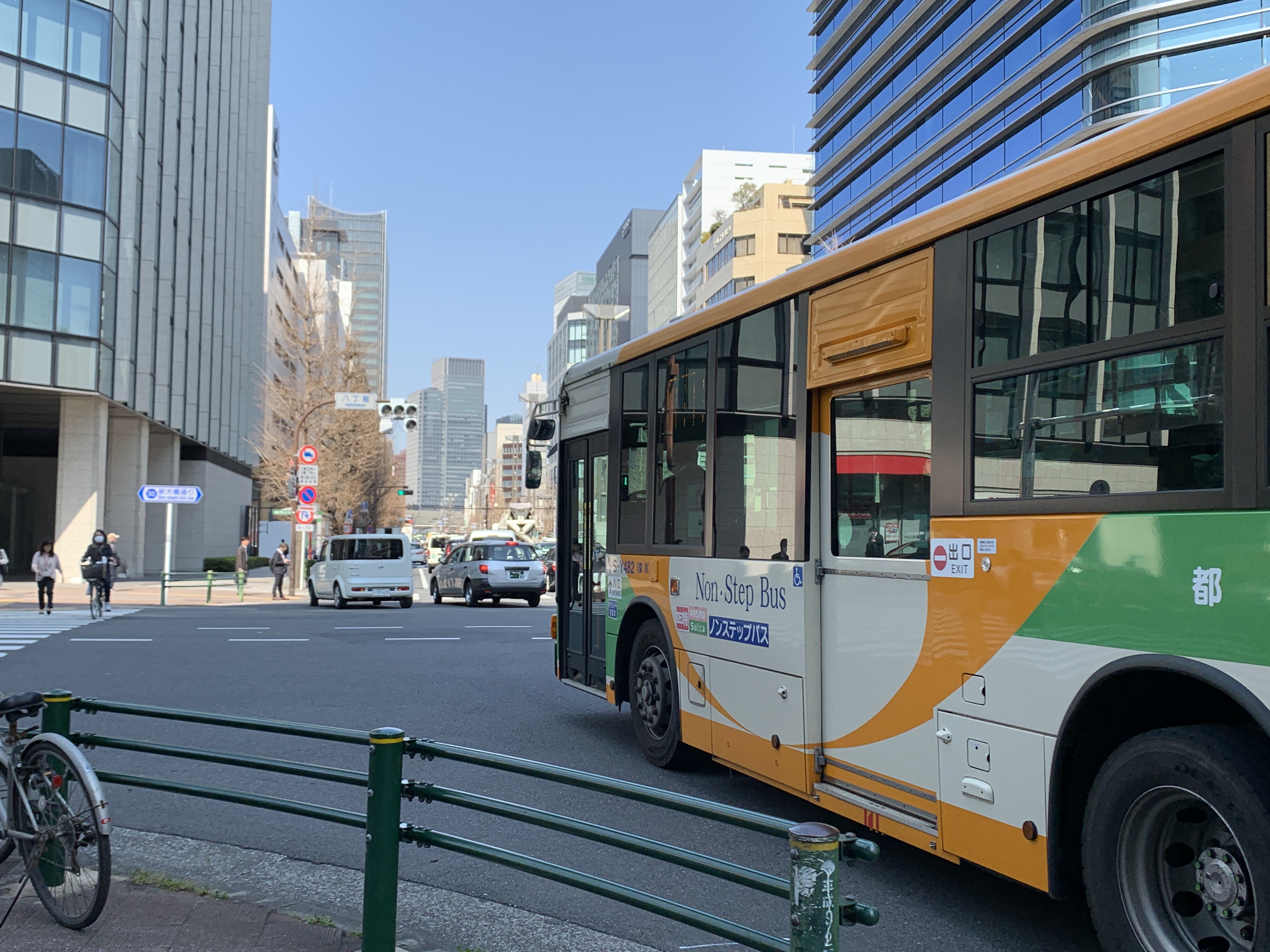 東京駅まで２km楽々ランニング