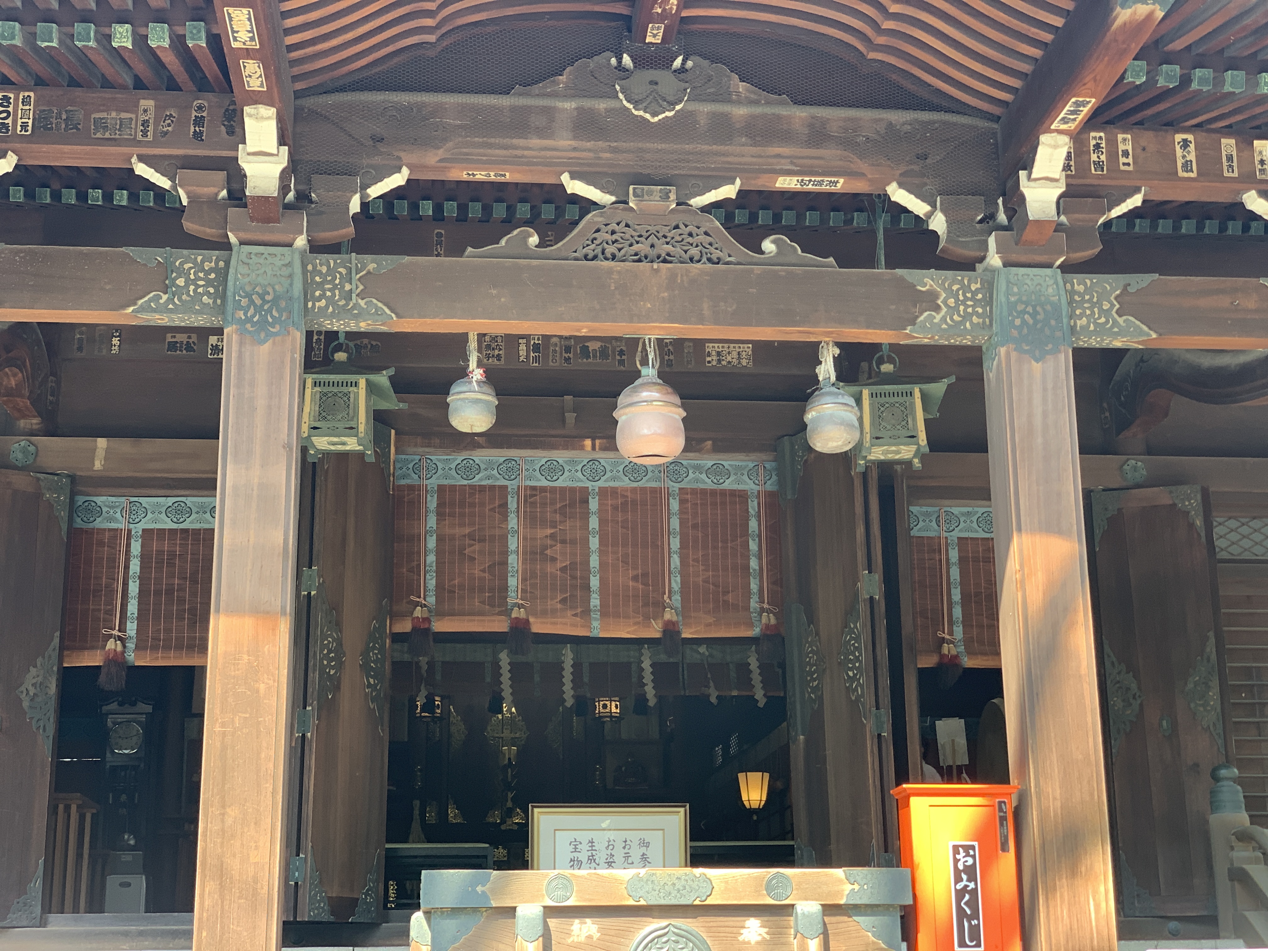 神社も鈴が鳴らせません⛩