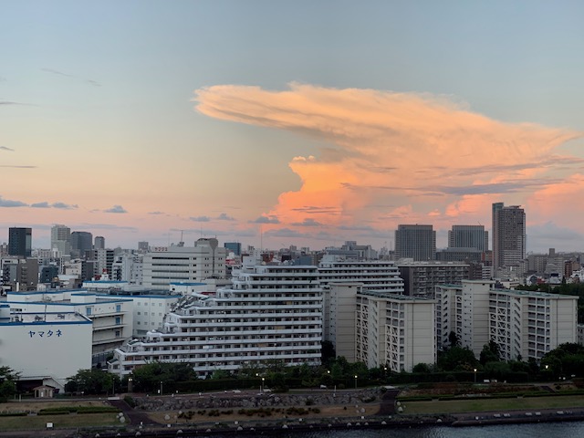 光る雲⛅️