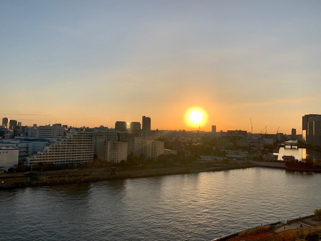 丸い大きな太陽「当たり前を見直そう」