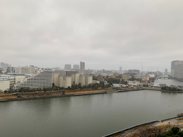 気温３度の寒い朝「幸せ」