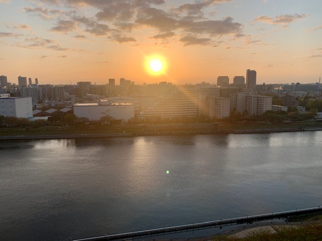 大きな大きなお日さま「行動が早い」