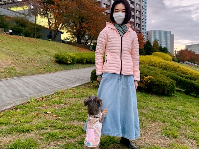 夕方のお散歩ー今日も楽しい日曜日