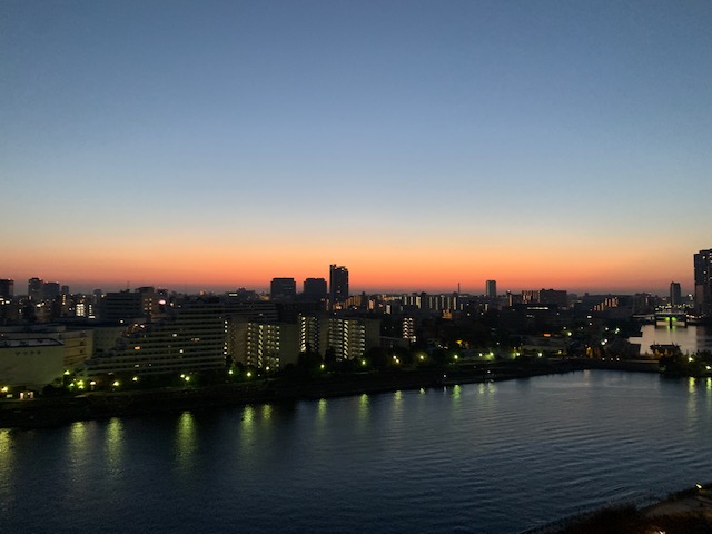 日の出前のワクワクする風景「感情ではなく行動」