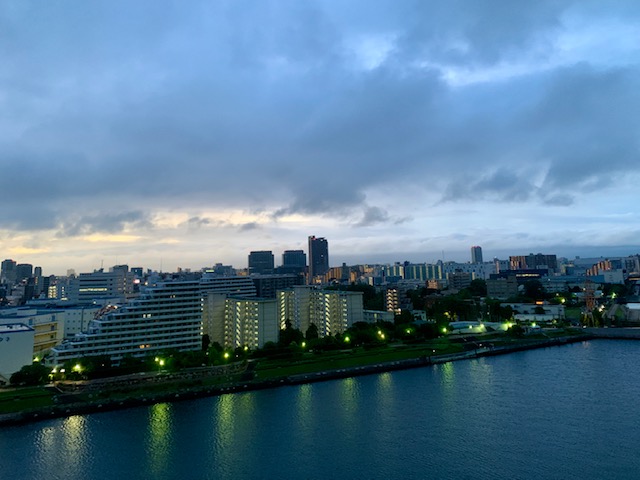 間もなく日の出「ありがとう」