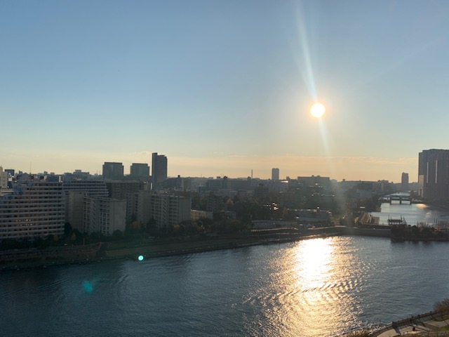 今日は快晴の予報「自分を優先」