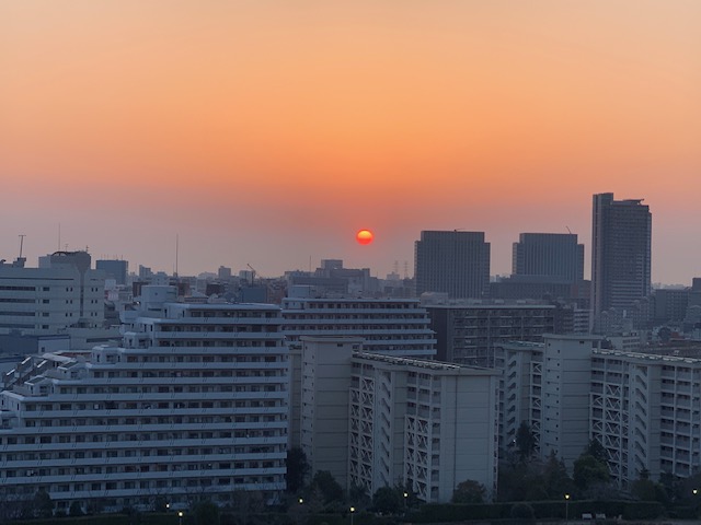 温かな一日の始まり「周りの様子を見る余裕」