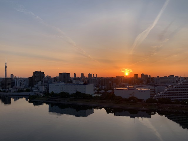 綺麗な朝陽「穏やかな心」