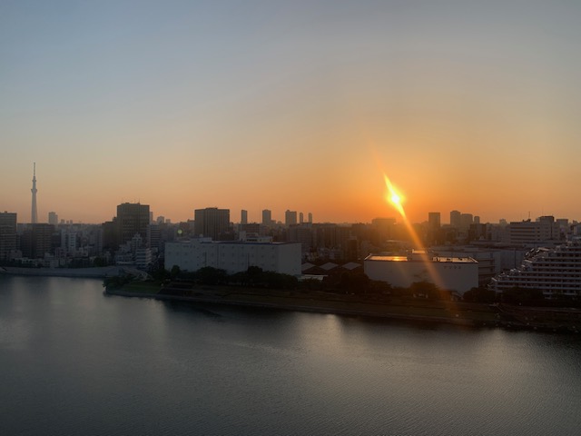 素敵な夜明け「余裕を持とう」