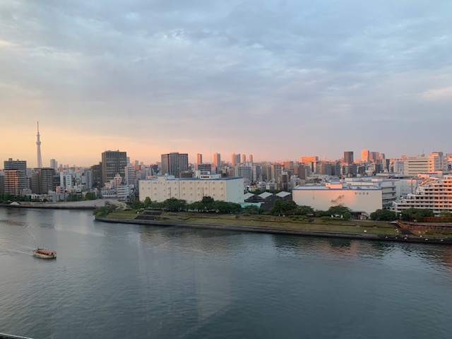 綺麗な夕暮れ