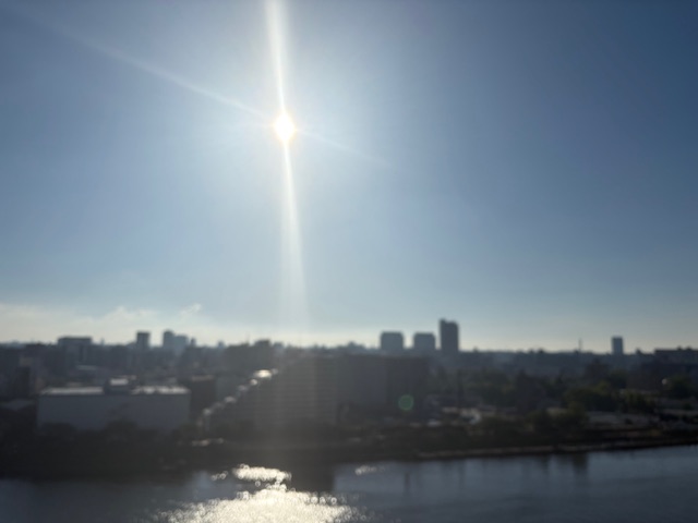 キラキラの眩い朝陽「恩」