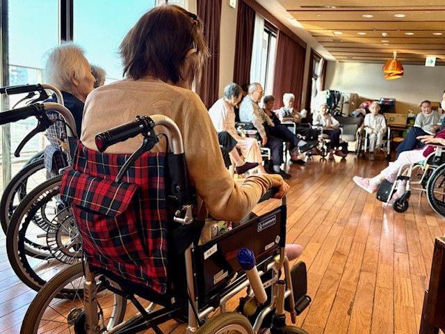 今日も母に会え母も嬉しい日曜日②