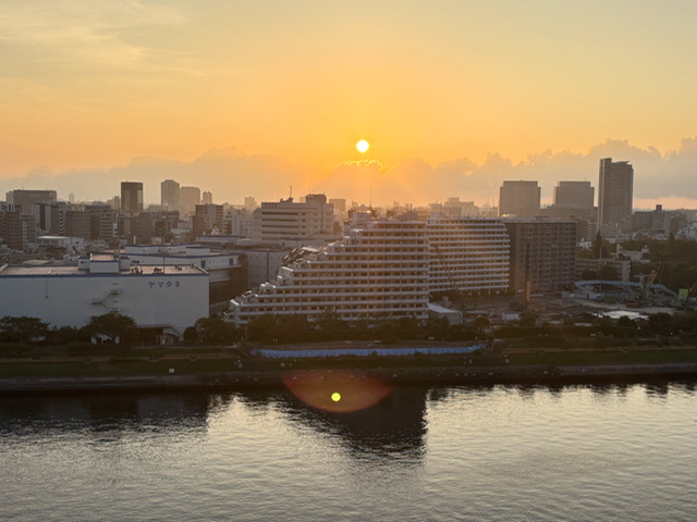 早朝の気候はすっかり秋「小さな約束」