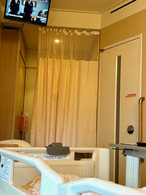 入院２日目の母