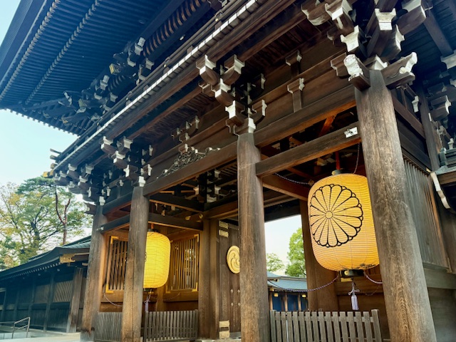 寒川様に母退院のお礼でお参りに