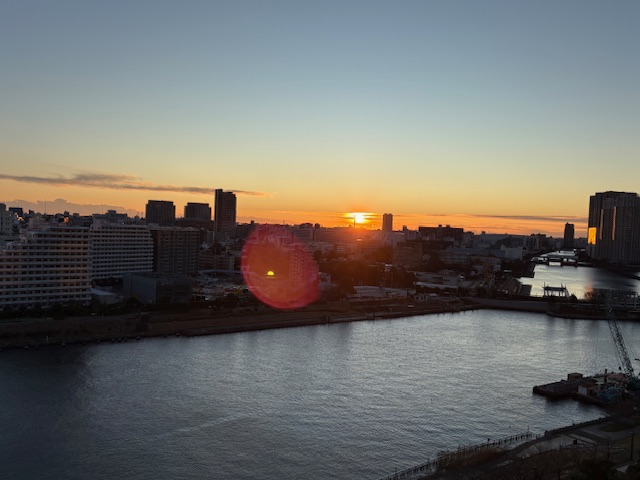 昨夜の大雪が夢のような朝「心と心」