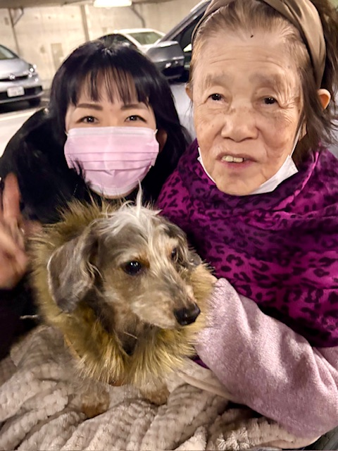 まーちゃん母のお見舞いへ