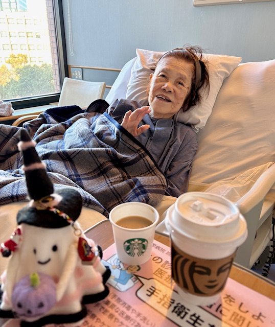 母とモーニングコーヒー