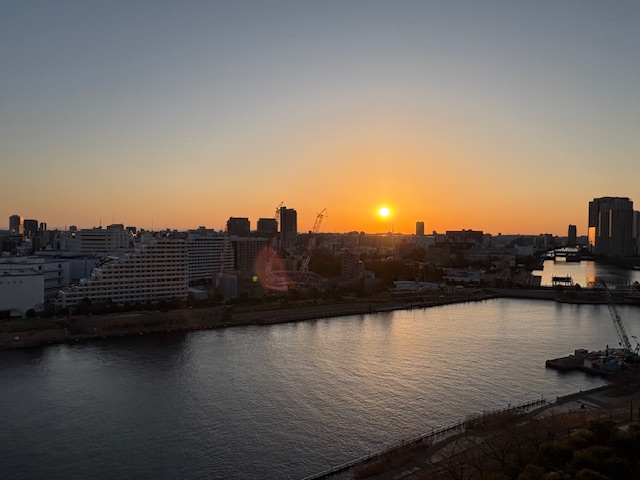 気持ちが軽い日曜日「時間を大切に」