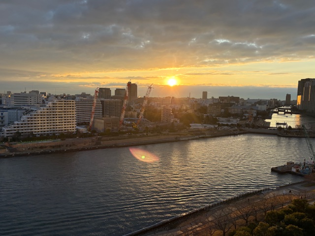 毎日違う夜明けの風景「当たり前」