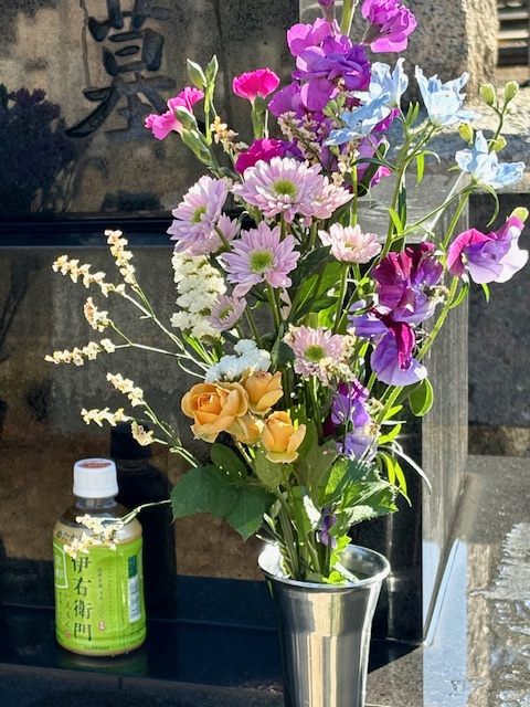 気になっていたお墓参りへ