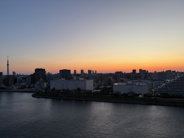 ベランダから花見が楽しめます「背負い過ぎない」