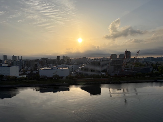 朝の冷気が冷んやりと「自分時間」