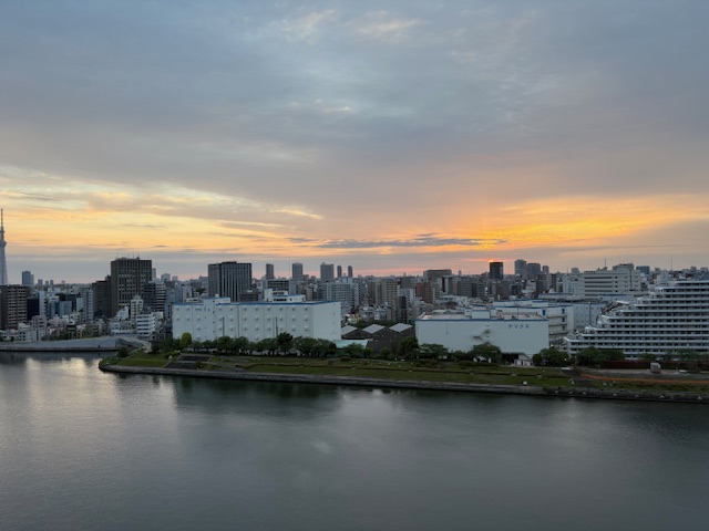 朝陽が見えて幸せ「小さな変化」