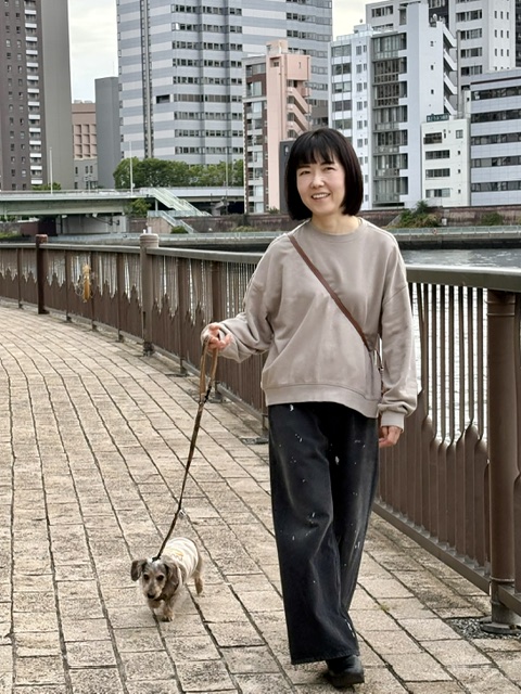まーちゃんも鍼をしてもらい元気にお散歩