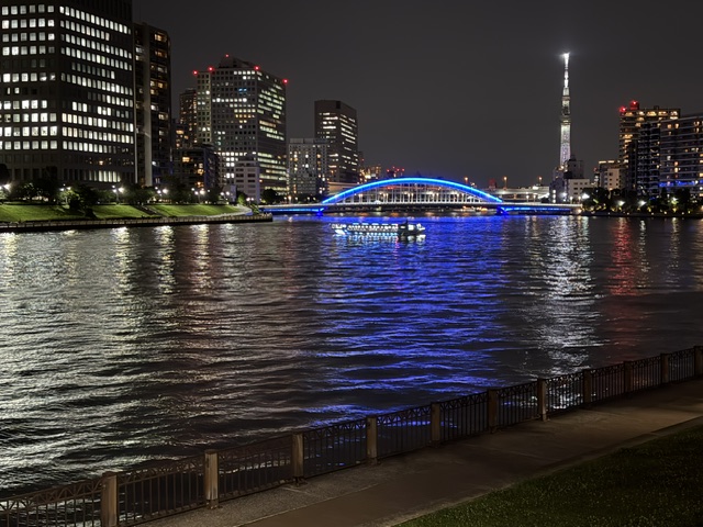 夜の気まぐれウォーキング