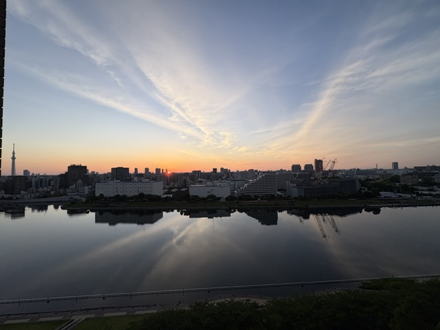 そして日の出