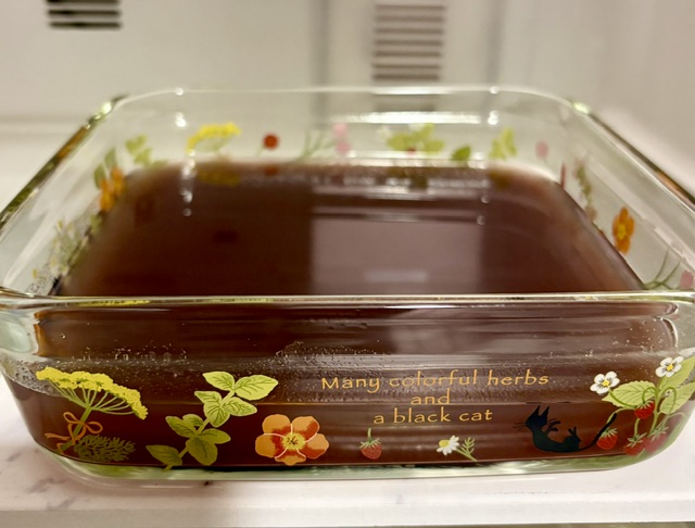 手軽に冷んやり水羊羹