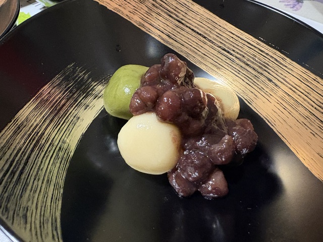 抹茶入りお団子作ってみました