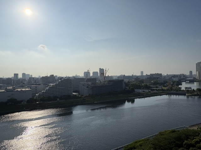 今日も暑さが厳しそう「わずかな間」