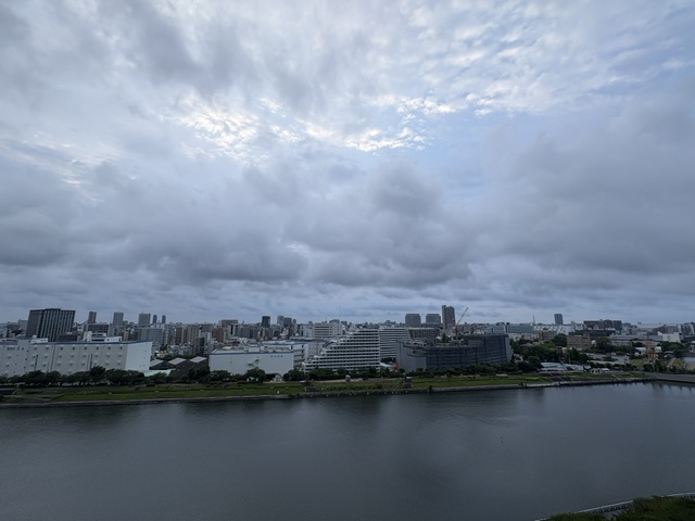 曇り空気温が涼しめな朝「自分の言葉」