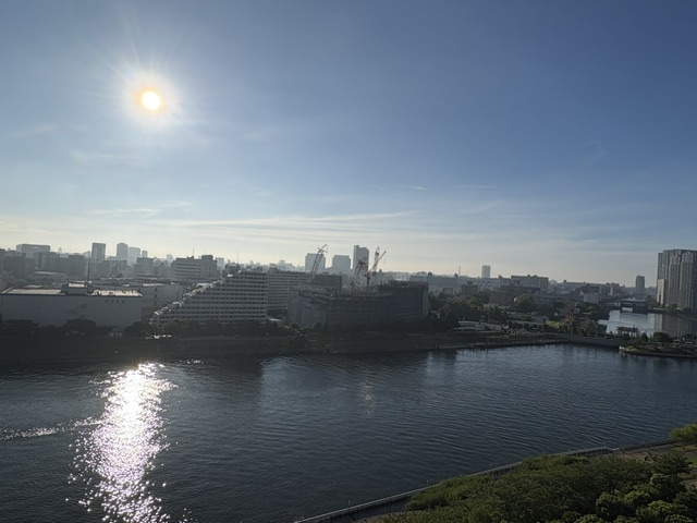 気持ちよく晴れました「ごめんなさいとありがとう」