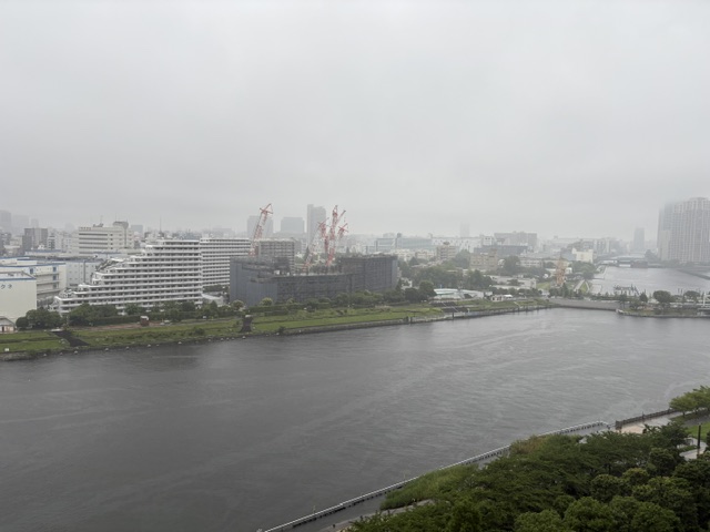 しっかり降る雨の朝「言葉はその人」