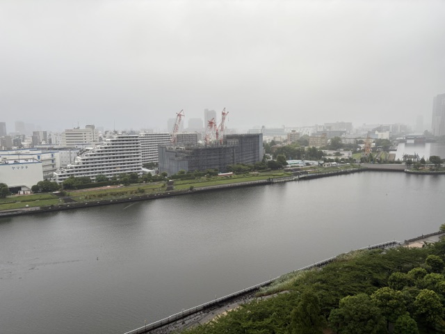 霧雨ホッとする涼しい朝「度が過ぎる」