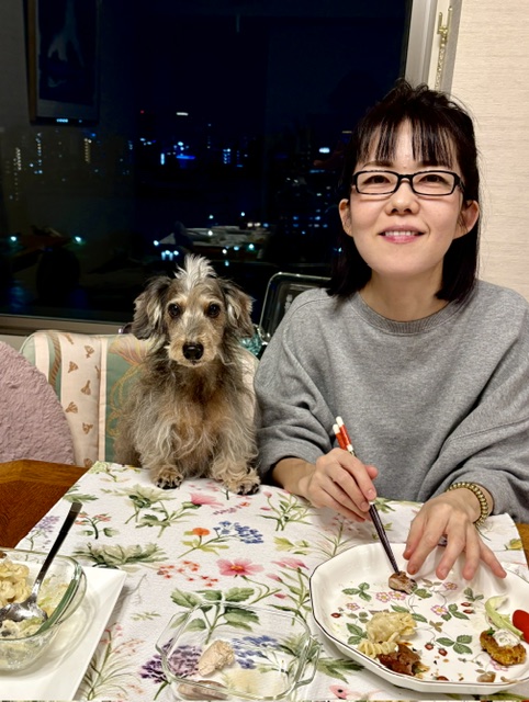 まーちゃんと楽しいお夕飯