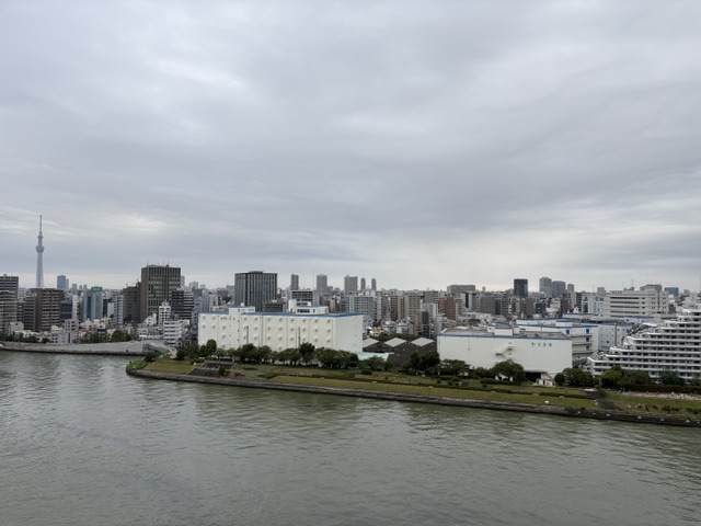 またまた曇り空「穏やかに」