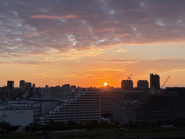綺麗な夜明け「早々に手放そう」