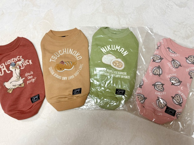 まーちゃんの冬用の服